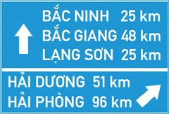 Biển số I.414c "Chỉ hướng đường"