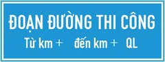 Biển số I.440 "Đoạn đường thi công"