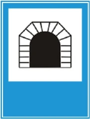 Biển số R.E,11a "Đường hầm"